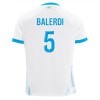 Original Trikotsatz Olympique Marseille Balerdi 5 Heimtrikot 2024-25 Für Kinder